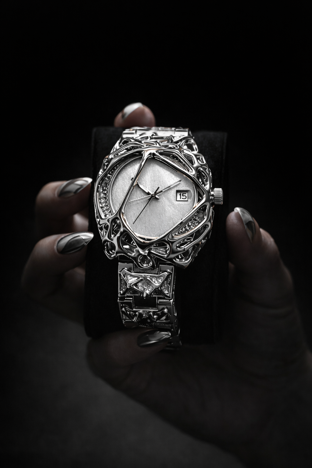 homira 'noctis platinum watch